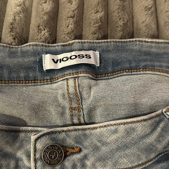 Vigoss Marley Mid Rise Jean Shorts Size 20W NWT - Picture 2 of 9